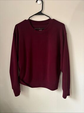 a new day Maroon Crewneck Sweatshirt